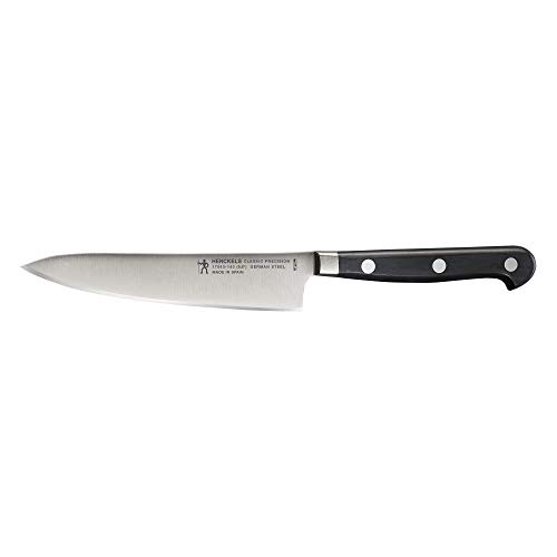 Henckels Classic Precision Razor-Sharp 5.5-Inch Compact Chef Knife, German Engineered Informed By 100+ Years Of Mastery