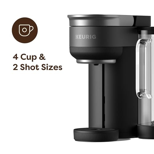 Keurig K-Crema Single Serve K-Cup Pod Coffee Maker, Pressureinfusion & Multistream Technology, Brews Crema-Topped Coffee, Espresso-Style Shots, Classic Coffee, Tea, Cocoa, 72 Oz Removable Reservoir