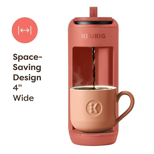 Keurig K-Mini Mate Single Serve Coffee Maker Ãƒæ’Ã‚¢Ãƒ¢Ã¢‚¬Å¡Ã‚¬Ãƒ¢Ã¢Š¬Ã…Œ Ultra-Compact 4Ãƒæ’Ã‚¢Ãƒ¢Ã¢‚¬Å¡Ã‚¬ÃƒŠã‚ Width, Travel Mug Friendly, Ideal Holiday  For Small Spaces, Red Rocks