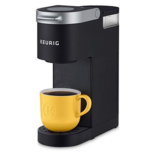 Keurig K-Mini Single Serve Coffee Maker, Black & Works Non-Dairy Milk, Hot And Cold Frothing, Compatible K-Cafãƒæ’Ã†™ÃƒŠã‚© Coffee Makers Only,34 Ounce, Charcoal Frother