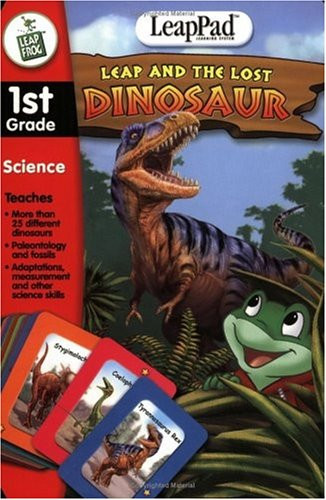 Leapfrog Leappad Educational Book: Leap And The Lost Dinosaur With Interactive Cards