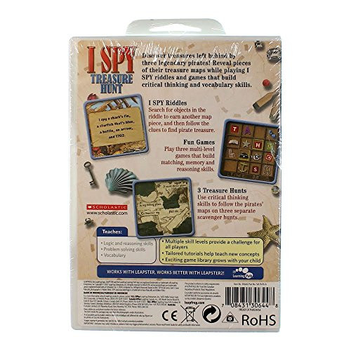 Leapfrog Leapster Learning Game Scholastic Ispy Treasure Hunt