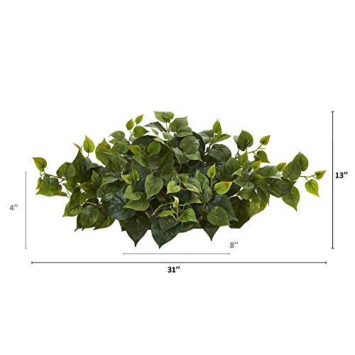 Nearly Natural 31In. Philodendron Artificial Ledge Plant