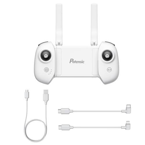 Potensic Remote Controller For Atom Lt Drone Only With 1 Usb Charging Cable And 2 Otg Cables