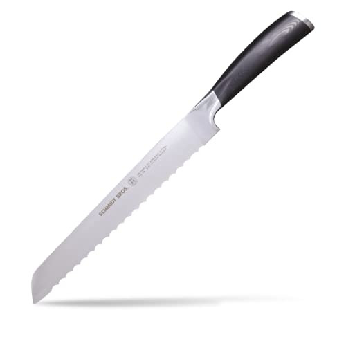 Schmidt Bros - Heritage, 8.5" Bread Knife, High-Carbon German Stainless Steel Kitchen Cutlery