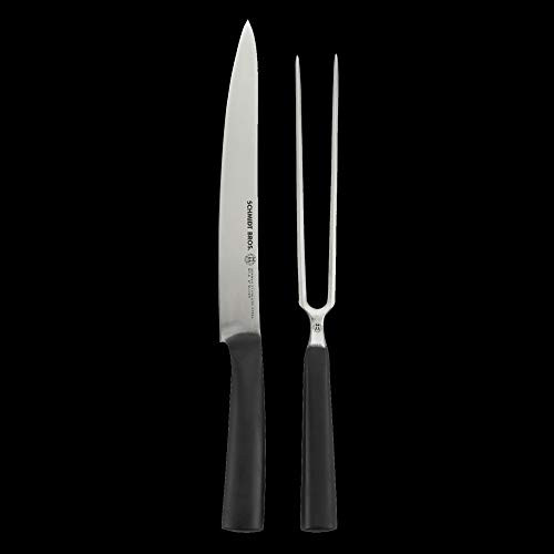 Schmidt Bros - Carbon 6, 2-Piece Carving Set With Display Box, 8.5" Carving Knife