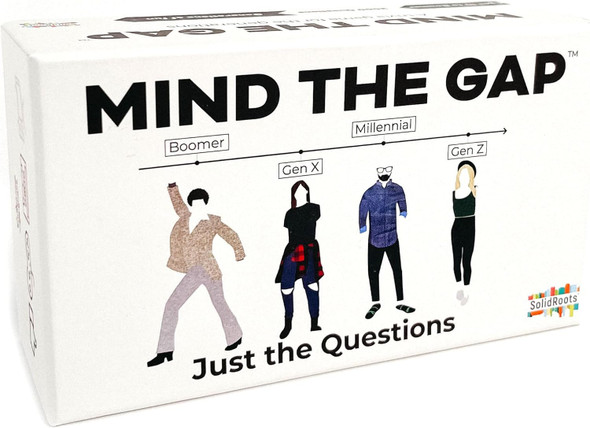 Spin Master Games, Solidroots Mind The Gap Ultimate Connections,  Exclusive, Trivia For Generations, Family Game Night, 4+ Players, Stocking Stuffer  Ideas For Ages 8 & Up