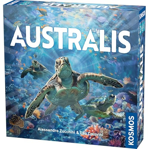 Thames & Kosmos Australis  Explore The Nature Of The Ocean  Dice Drafting Game  2-4 Players  Ages 10 And Up  60 Minute Playtime  Thames & Kosmos