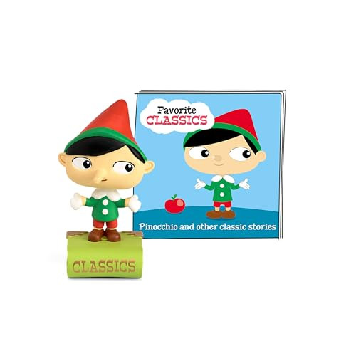 Tonies Favorite Classics: Pinocchio & Other Classic Stories Audio Toy Figurine