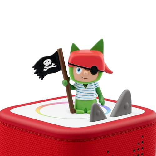 Tonies Pirate Creative Toy Figurine - Record And Upload Up To 90 Minutes Of Your Own Stories And Songs