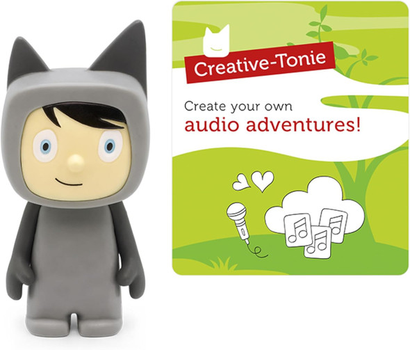 Tonies Creative Toy Figurine - Record And Upload Up To 90 Minutes Of Your Own Stories And Songs - Purple/Light