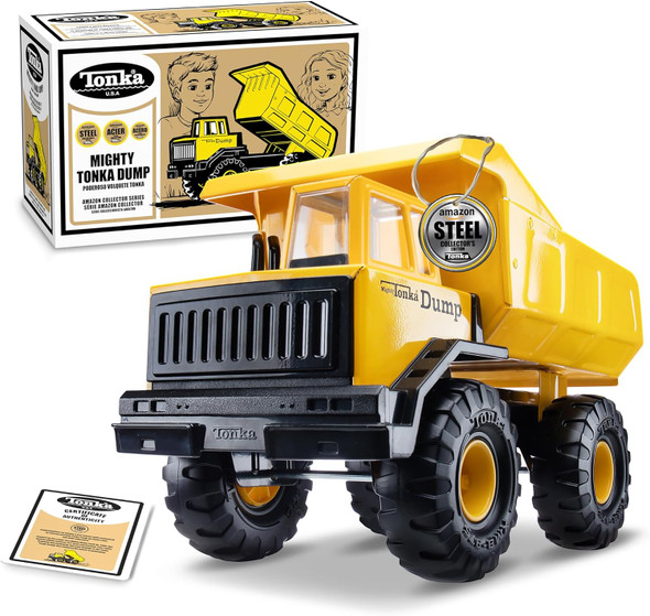 Tonka Retro Front Loader - Collector'S Edition - Made With 2X More Steel, Kids Construction Toy, Metal Truck, Toy Truck For Boys And Girls, Kids, Toddlers, Ages 3+