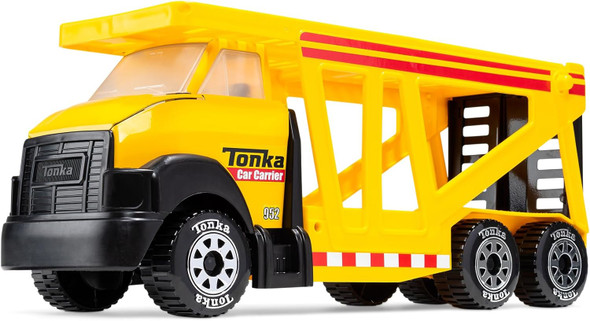 Tonka Steel Classics, Classic Car Carrier Ãƒæ’Ã‚¢Ãƒ¢Ã¢‚¬Å¡Ã‚¬Ãƒ¢Ã¢Š¬Ã…Œ Made With Steel And Sturdy Plastic, Yellow Friction Powered, Boys And Girls, Toddlers Ages 3+, Big Construction Truck, Birthday , Holiday