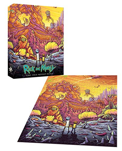 Usaopoly Rick & Morty Ãƒæ’Ã‚¢Ãƒ¢Ã¢‚¬Å¡Ã‚¬Ãƒ¦Ã¢‚¬Å“Into The Rickverseãƒæ’Ã‚¢Ãƒ¢Ã¢‚¬Å¡Ã‚¬ÃƒŠã‚ 1000Piece Premium Puzzle  Rick Morty Adult Swim Tv Show Jigsaw Puzzle