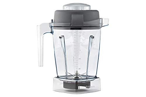 Vitamix 15255 Tritan Copolyester Containers With Wet Blade And Lid,Clear 48Oz