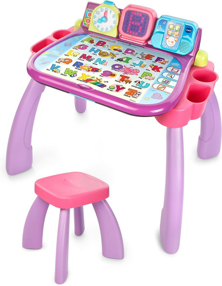 Vtech Touch And Learn Activity Desk (Frustration  Packaging), Purple