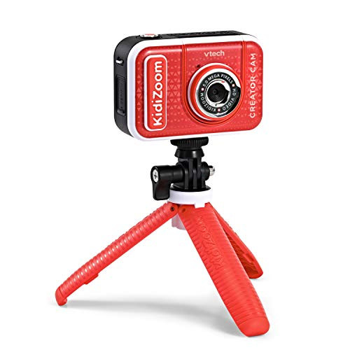 Vtech Kidizoom Creator Cam, High-Definition Kids' Camera For Photos And Videos, Included Green Screen, Flip-Out Selfie Camera, Selfie Stick/Tripod, Auto Timer, Kids Ages 5 And Up