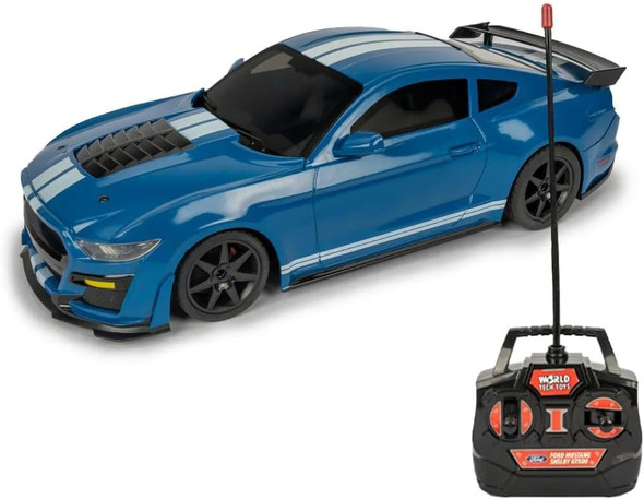 World Tech Toys 1:14 Ford Mustang Gt500 Full Function Electric Rc Car