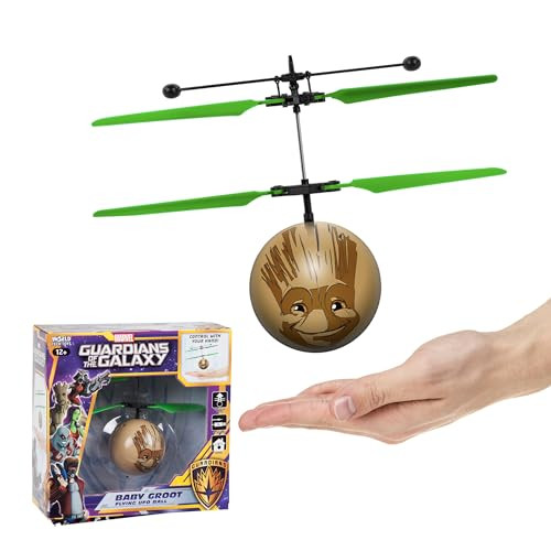 World Tech Toys Marvel Groot Flying Toy Ãƒæ’Ã‚¢Ãƒ¢Ã¢‚¬Å¡Ã‚¬Ãƒ¢Ã¢Š¬Ã…Œ Motion Sensing Flying Ball With Usb Charging - Marvel Licensed - Indoor/Outdoor Drone For Kids Ages 6+