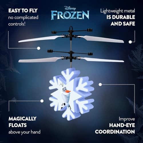 World Tech Toys Disney Frozen Olaf Flying Toy Ãƒæ’Ã‚¢Ãƒ¢Ã¢‚¬Å¡Ã‚¬Ãƒ¢Ã¢Š¬Ã…Œ Motion Sensing Flying Ball With Usb Charging - Disney Licensed - For Kids Ages 6+