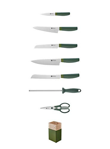 Zwilling Now S 8-Pc Knife Block Set - Grenada Orange