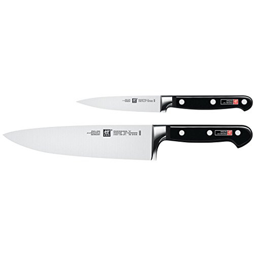 Zwilling Professional S 2-Piece Chef Knife Set, Made In Company-Owned German Factory With Special Formula Steel Perfected For Almost 300 Years, Dishwasher Safe