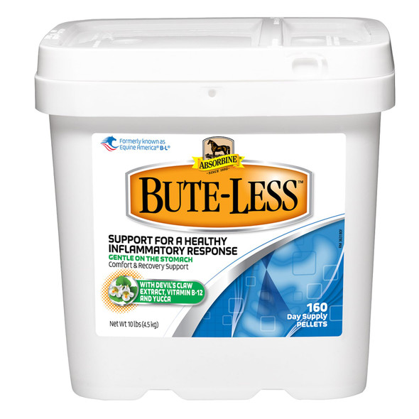 Absorbine Bute-Less Comfort & Recovery Supplement Pellets Healthy Inflammatory Response 2 Lb / 32 Day Supply