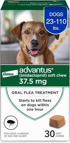Advantus Dog Fast Acting Oral Flea Treatment Soft Chews Dogs 23 - 110 Lbs. 30 Ct.