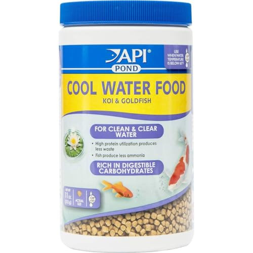 Api Pond Cool Water Food Pond Fish Food 11-Ounce Container