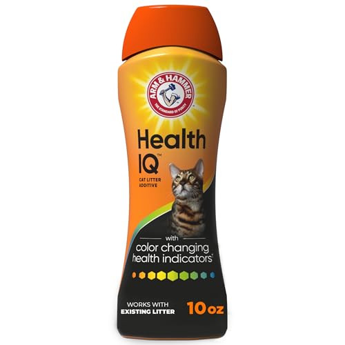 Arm & Hammer Health Iq Cat Litter Additive With Color Changing Health Indicators Works With Most Litter 10 Oz