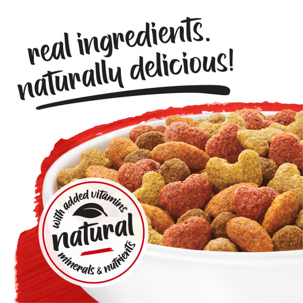 Beneful Purina Beneful Originals With Farm-Raised Beef Natural Dog Food Dry Recipe With Added Vitamins Minerals And Nutrients - (Pack Of 4) 3.5 Lb. Bags