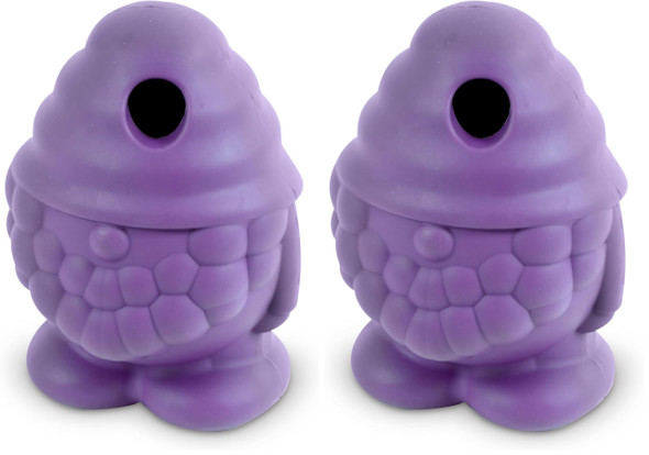 Brightkins Tough & Tumble Treat Dispenser Large Gnome - Bpa Enrichment Treat Dispensing Dog Toy For Aggressive Play