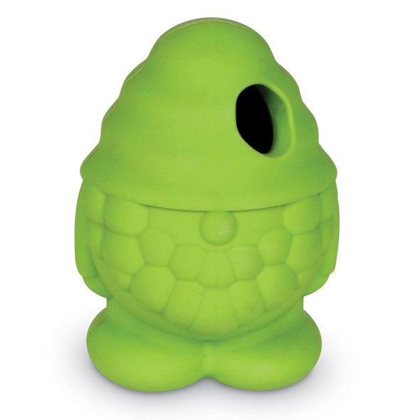 Brightkins Tough & Tumble Treat Dispenser Large Gnome - Bpa Enrichment Treat Dispensing Dog Toy For Aggressive Play