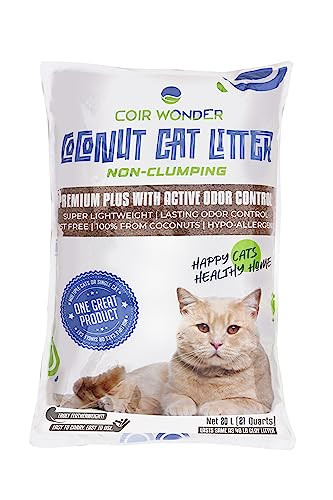 Coir Wonder Coconut Cat Litter Ãƒ¢Ã‚Š¬Ã‚‚¬Å’ Natural Ultra-Lightweight & Biodegradable Ãƒ¢Ã‚Š¬Ã‚‚¬Å’ 3.5 Lb Lasts Like 40 Lb Clay Ãƒ¢Ã‚Š¬Ã‚‚¬Å’ Activated Charcoal Odor Control Ãƒ¢Ã‚Š¬Ã‚‚¬Å’ For Cats Chicken Coop & Small Pets
