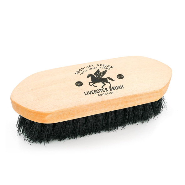 Cooncicy Medium Livestock Brush For Goat Cattle Cow - Horse Brushes For Grooming - Premium Horse Brush For Show Goat Supplies
