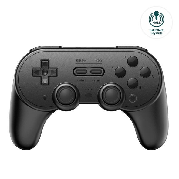 8Bitdo Pro 2 Bluetooth Controller - for Switch PC Windows Android MacOS Steam Raspberry Pi (Black) 8Bitdo Pro 2 Bluetooth Controller - for Switch PC Windows Android MacOS Steam Raspberry Pi (Black)