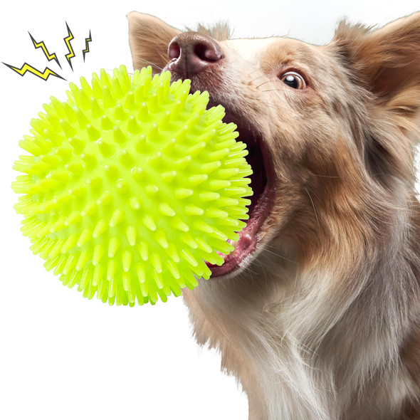 Daoziji Rubber Treat Dispensing Dog Toys Indestructible Dog Ball For Aggressive Chewers Interactive Treat Toy For Boredom To Keep Them Busy Large Aggressive Chew Dispensing Ball