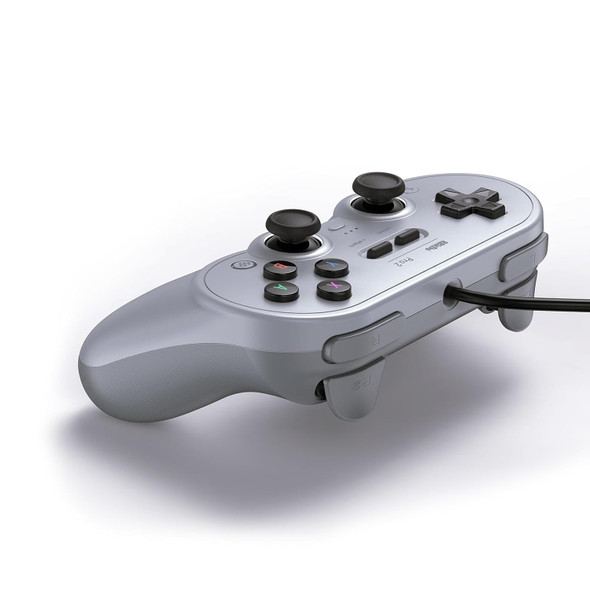 8Bitdo Pro 2 Wired Controller with Customize Back Buttons & Modifiable Vibration for Switch, Steam Deck, PC Windows and Raspberry Pi (Gray Edition) 8Bitdo Pro 2 Wired Controller with Customize Back Buttons & Modifiable Vibration for Switch, Steam Deck, PC Windows and Raspberry Pi (Gray Edition)