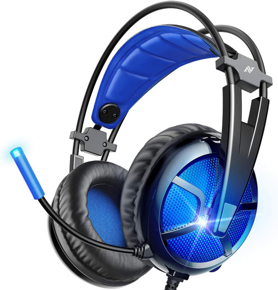 PC Headset with Dynamic Sensory & Noise-Cancelling Mic, 7.1 Surround Sounds, Mute Controls, LED Light, RGB Light for WFH PC, Laptop, Mac (B581 USB Gaming Headset with 7.1 Surround Sound) PC Headset with Dynamic Sensory & Noise-Cancelling Mic, 7.1 Surround Sounds, Mute Controls, LED Light, RGB Light for WFH PC, Laptop, Mac (B581 USB Gaming Headset with 7.1 Surround Sound)
