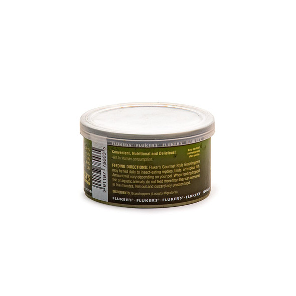 Fluker'S Gourmet Mealworms Canned Food For Reptiles Fish Birds And Small Animals 1.23 Oz