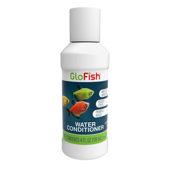 Glofish Water Conditioner 4 Ounces Makes Tap Water Safe For Aquariums
