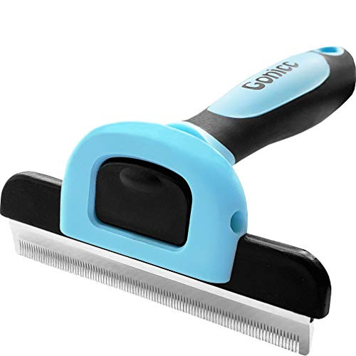 Gonicc Pdt- 1001 Professional Pet De Shedding Comb Tool Blue