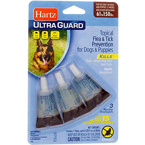 Hartz Ultraguard Flea And Tick Treatment Drops For Dogs And Puppies
