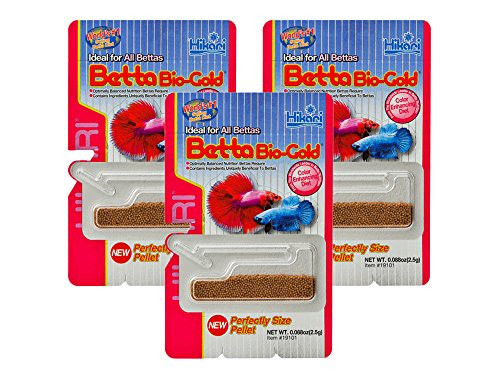 Hikari Betta Bio-Gold Baby Pellets Fish Food Bonus Pack 3 Pack