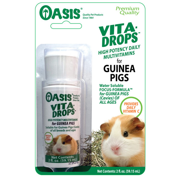 Kordon Oasis # 80061 Guinea Pig Vita Drop 2-Ounce