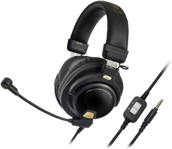 Audio-Technica ATH-PG1 Closed-Back Premium Gaming Headset with 6" Boom Microphone Audio-Technica ATH-PG1 Closed-Back Premium Gaming Headset with 6" Boom Microphone