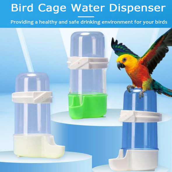 Lqmbaby Bird Cage Water Dispenser 4 Pcs Hanging Bird Water Feeder For Cage Parakeet Water Dispenser For Cage No Spill Automatic Feeder Parakeet Cage Water Container For Small Birds Parrot Macaw (Mix-120Ml)