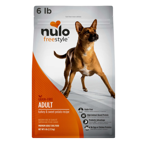 Nulo Style Adult Dog Food Premium All Natural Grain- Dry Small Kibble Dog Food With Bc30 Probiotic For Healthy Digestion And High Animal-Based Protein With No Chicken Or Egg Alternatives