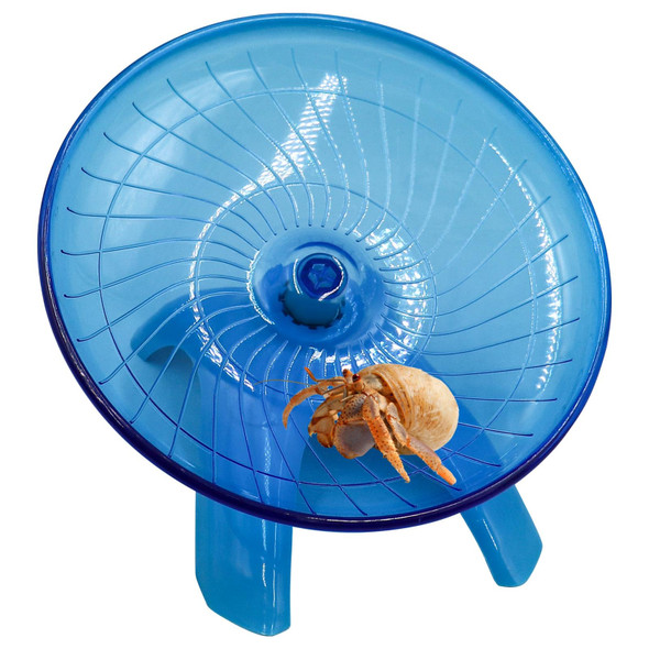 Oooct Hermit Crabs Wheel Toy Hamster Running Wheel Toys Small Animals Cage Accessory Tank Accessory Suitable For Hermit Crab Hamster