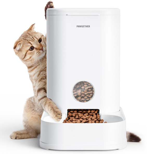 Pawgetherã£Šã‚® Gravity Automatic Pet Water Dispenser With 1 Filter For Cats And Small Dogs 1 Gallon/3.5L Auto Pet Waterer Dog Water Dispenser Easy To Fill